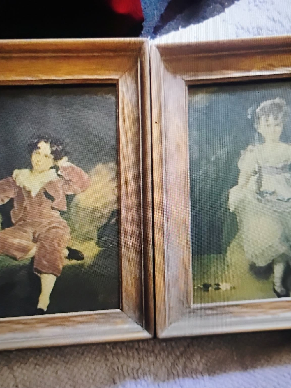 Sir Thomas Lawrence Red Boy/Miss Murray Framed Prints
